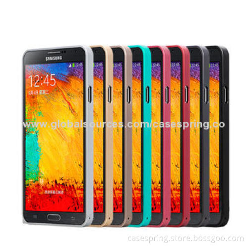 Alloy Bumper for Samsung Galaxy Note 3, Belt Buckle in the Box, Metal Bumper